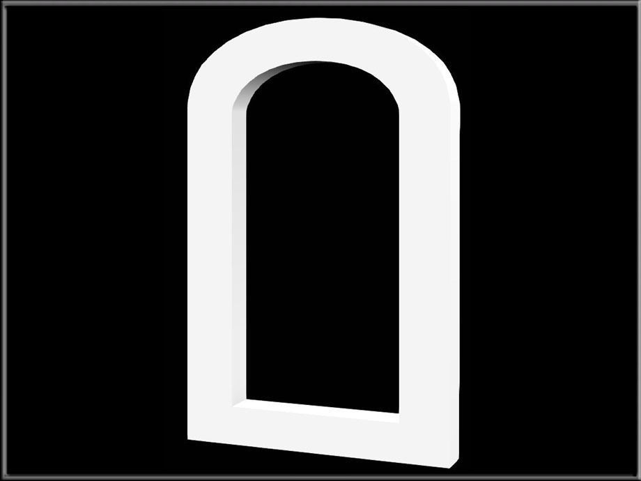 Segmental Arch 03 Low-poly 3D model_2