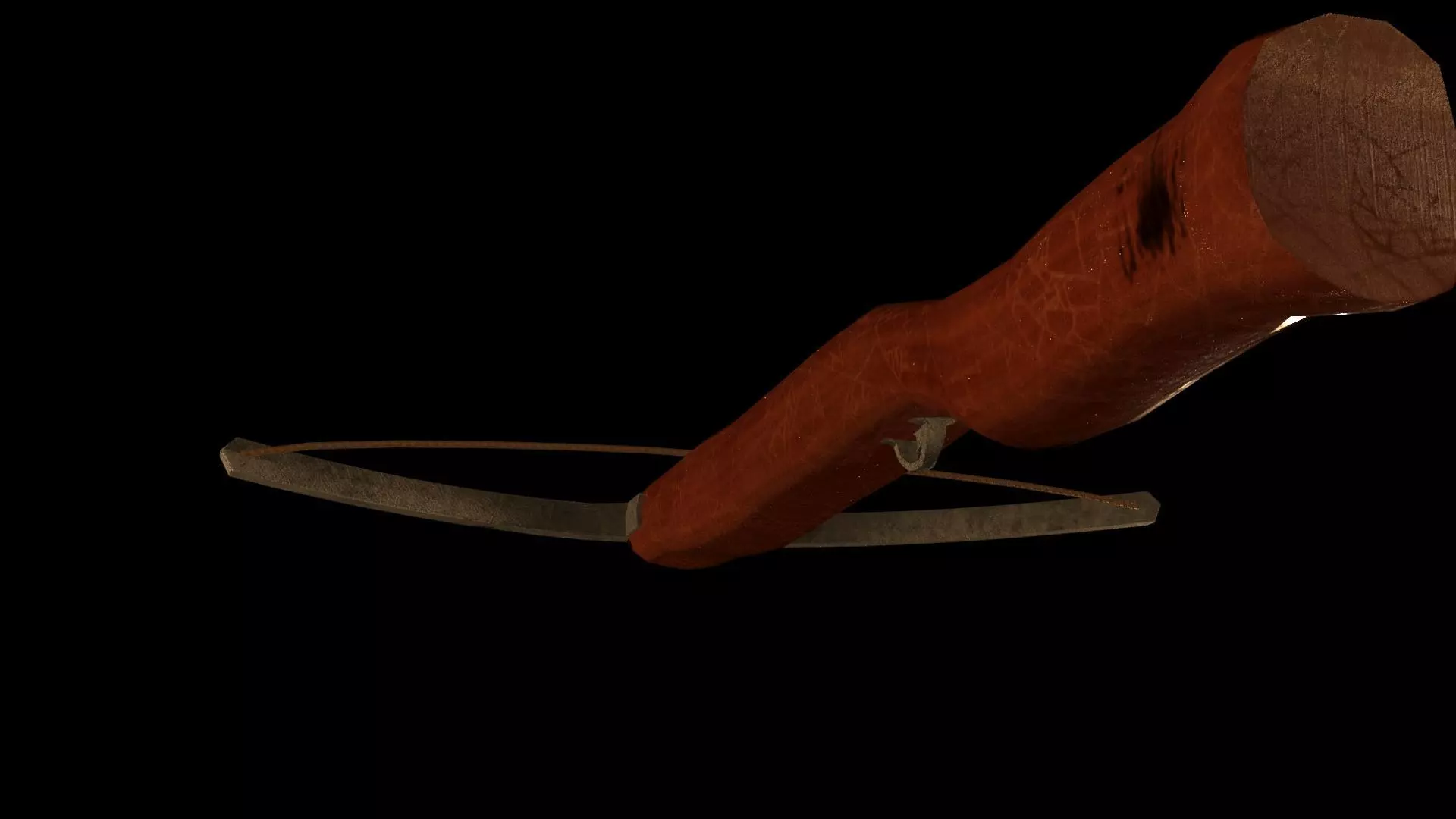 CroosBow bow and arrow Free 3D model_0