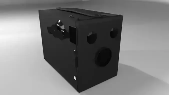 Vintage Photocamera 3D model