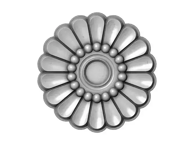 Modern Rosette and Onlay