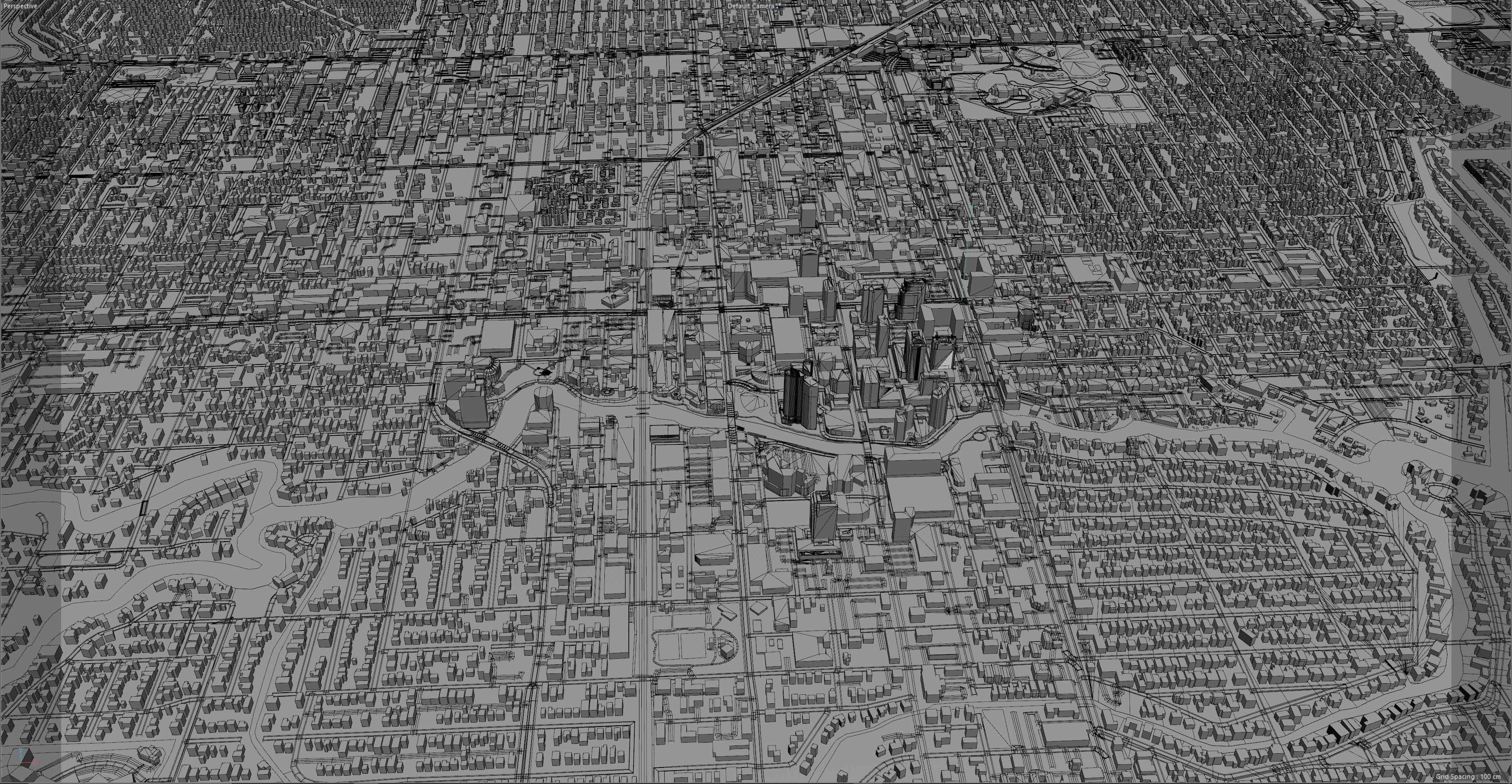 Fort Lauderdale City in Florida USA Low-poly 3D model_22