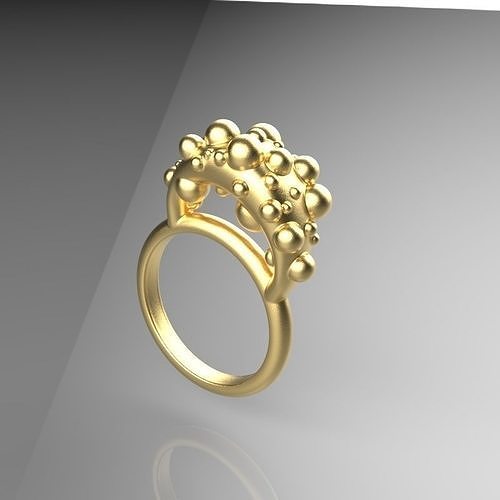 Abstract Ring 3D print model