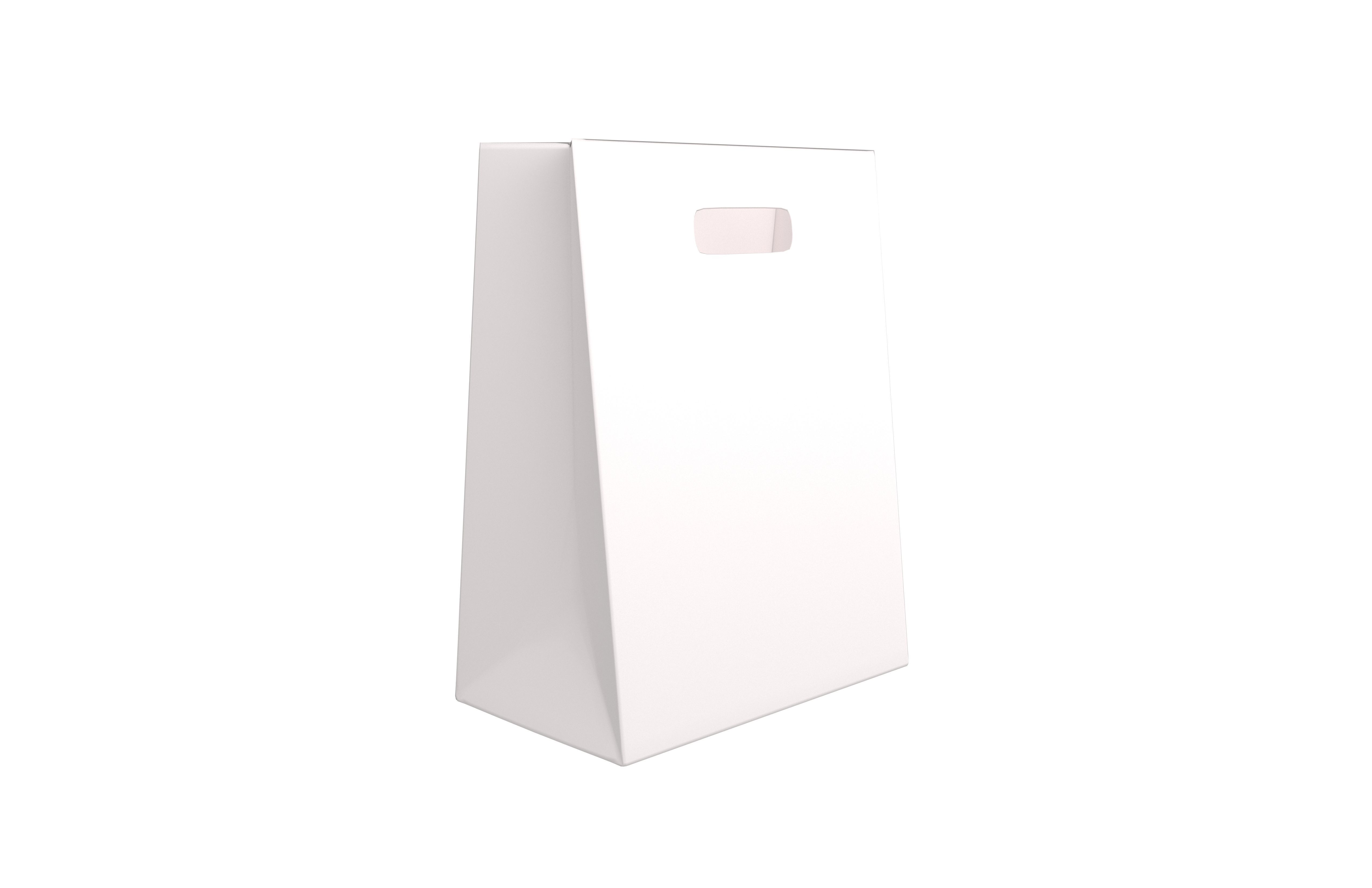 Shopping Bag v1 001 Low-poly 3D model_3