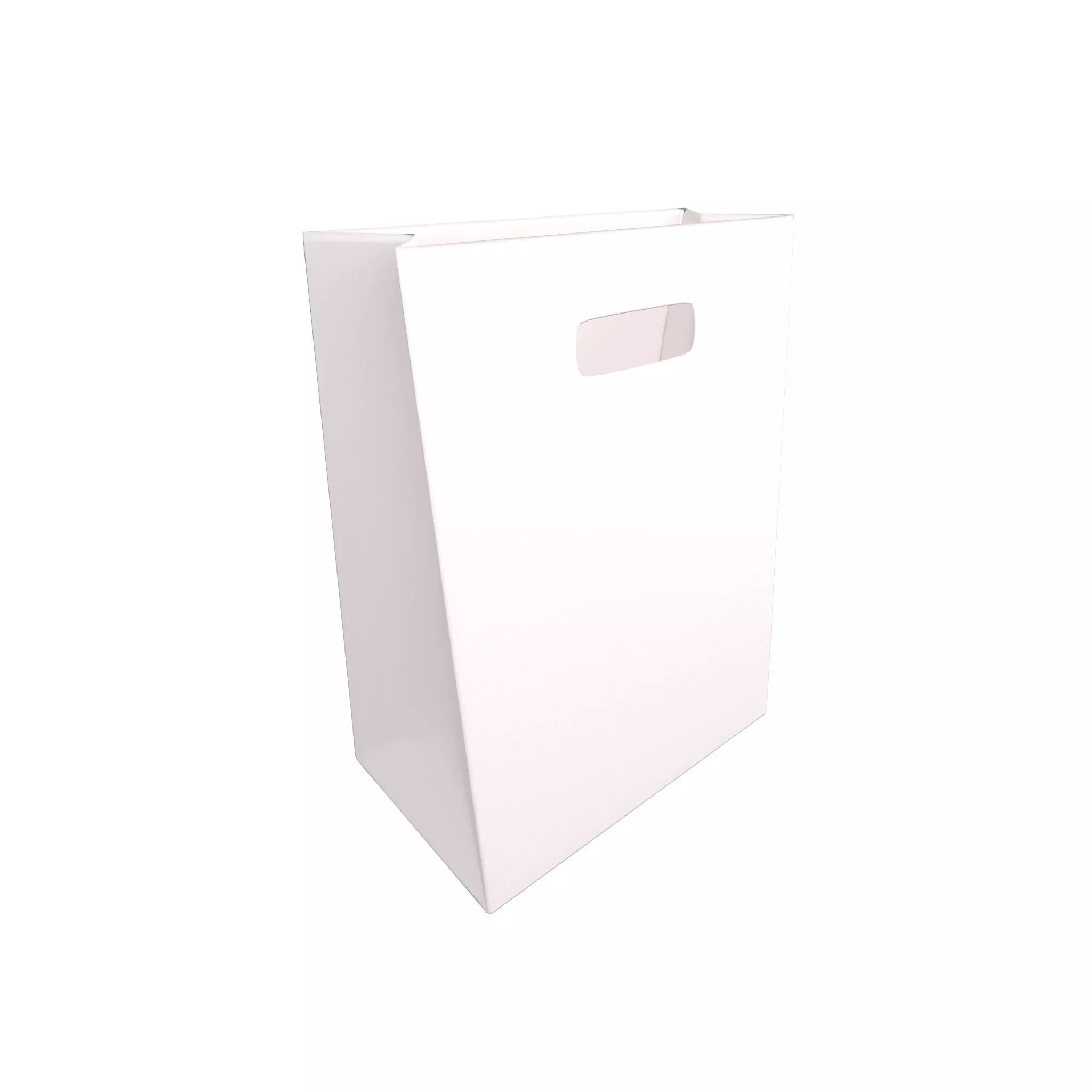 Shopping Bag v1 001 Low-poly 3D model_0