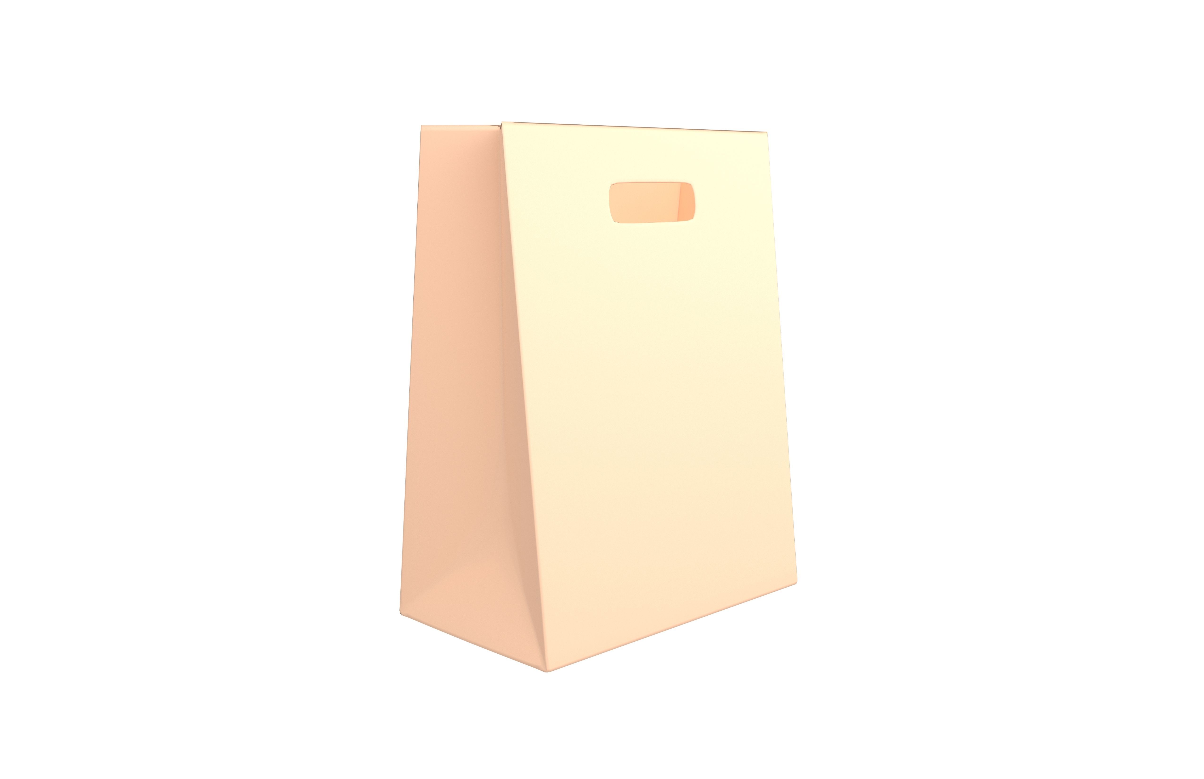 Shopping Bag v1 002 Low-poly 3D model_2