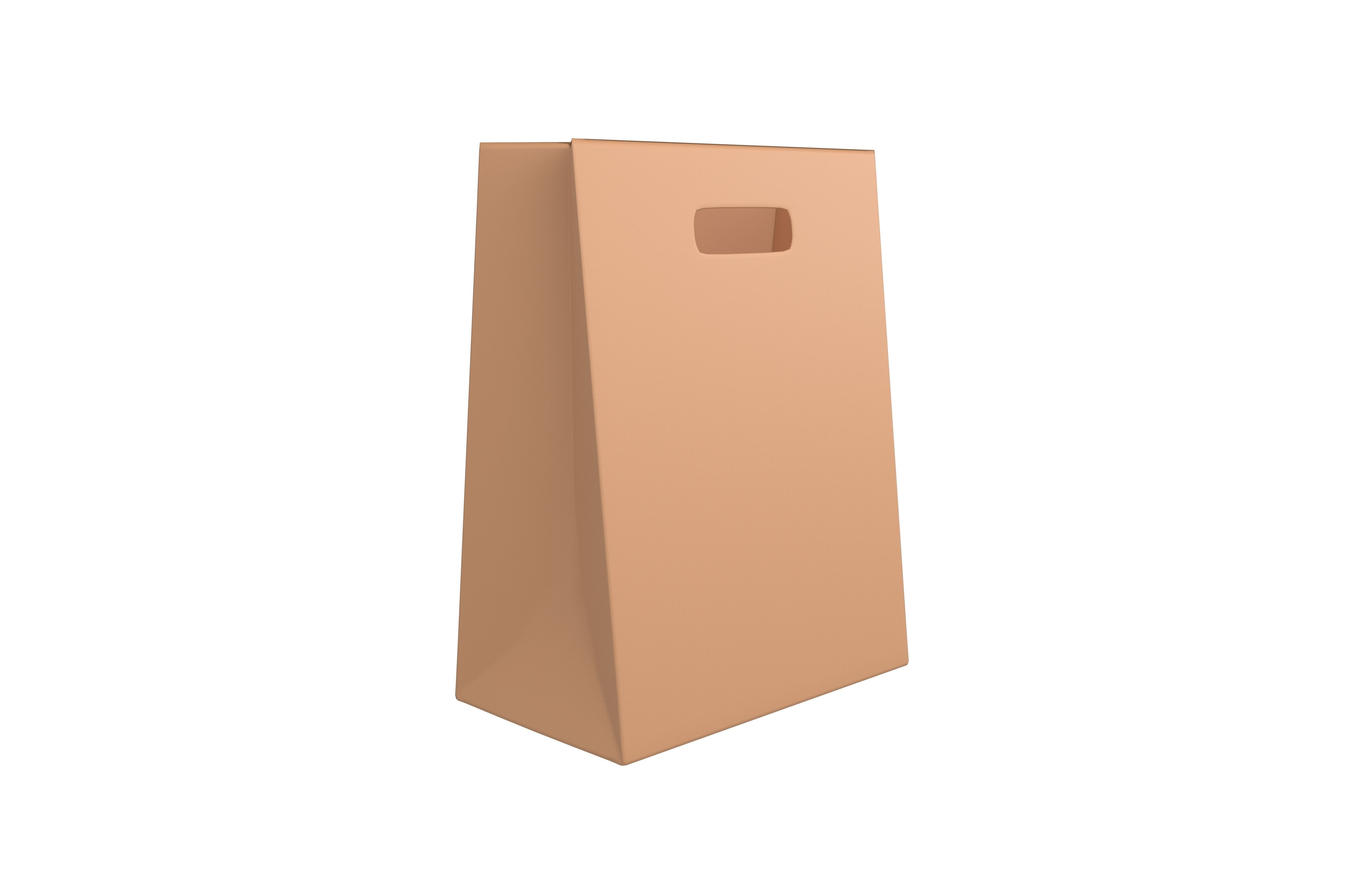 Shopping Bag v1 005 Low-poly 3D model_3