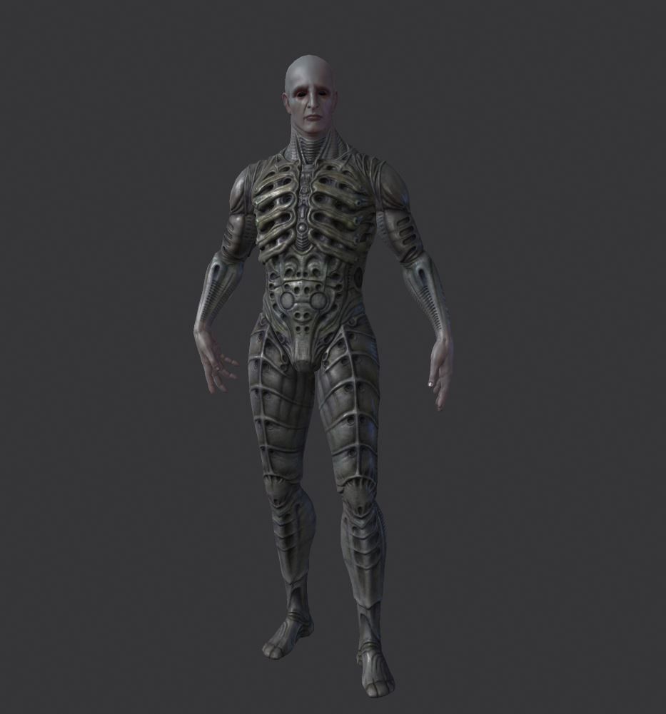 Engeener from Prometheus 3D print model_2