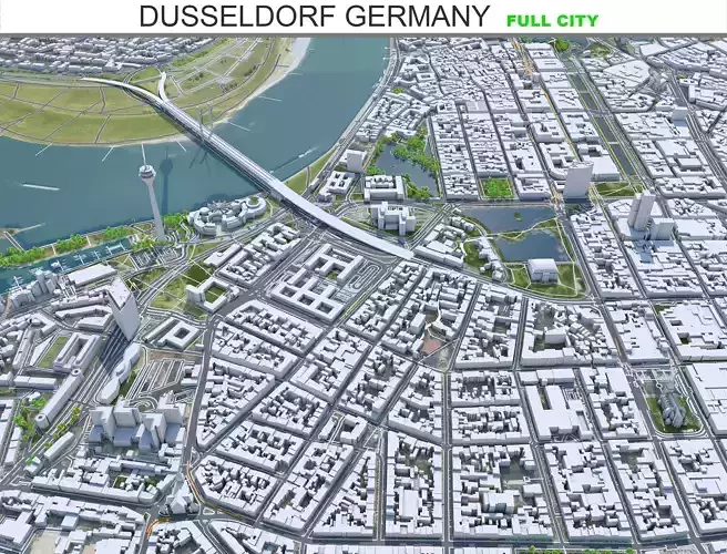 Dusseldorf City Germany