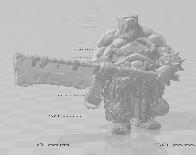 guts of iron - ogre maw tribe body guards 3D print model_5