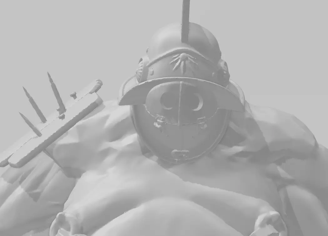 guts of iron - ogre maw tribe body guards 3D print model_0