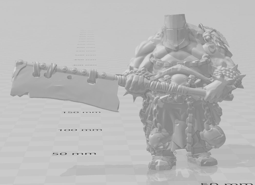 guts of iron - ogre maw tribe body guards 3D print model_6