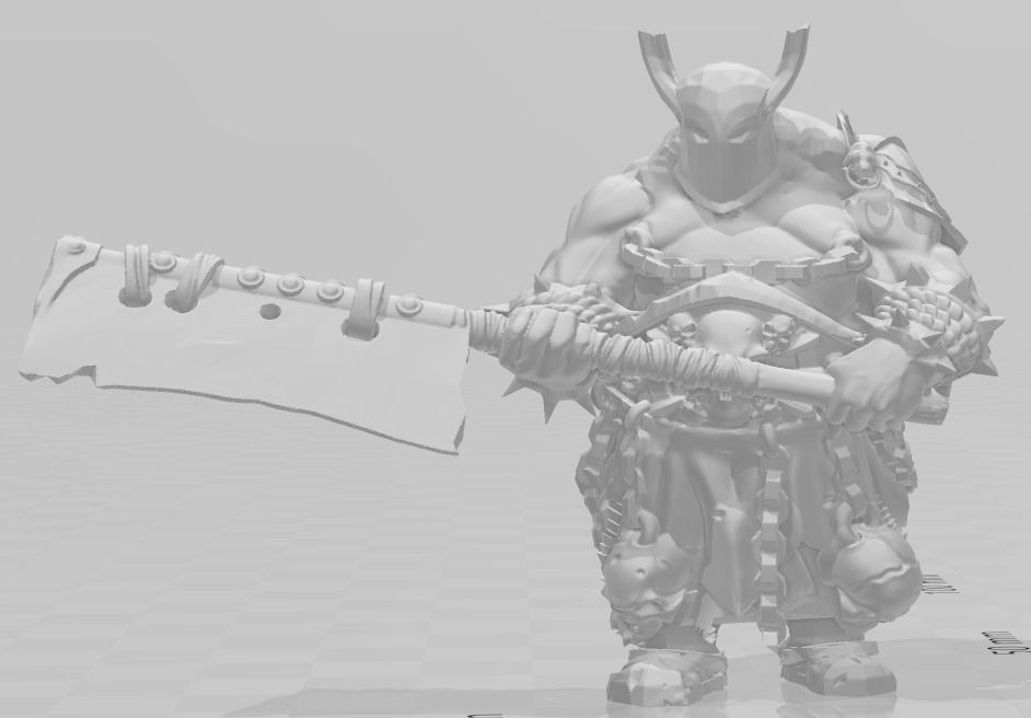 guts of iron - ogre maw tribe body guards 3D print model_7