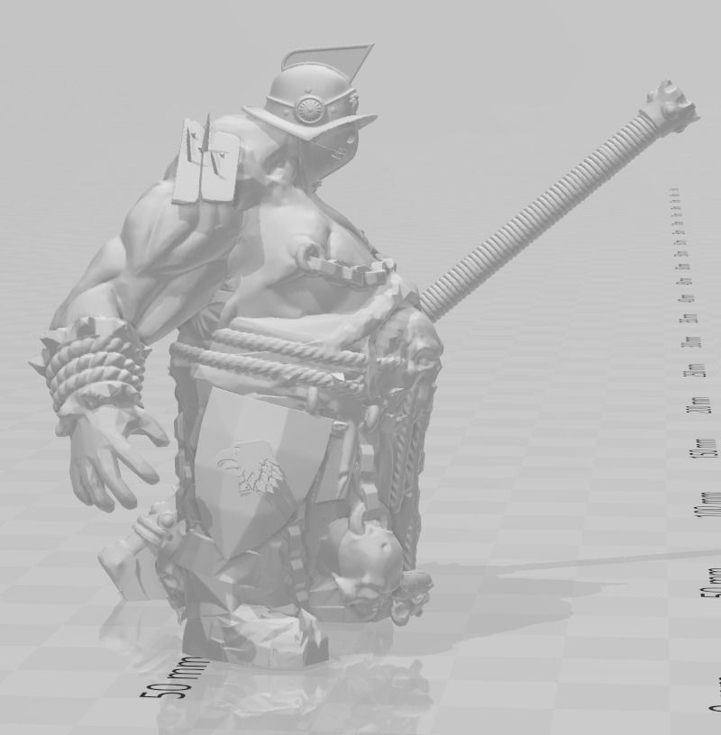guts of iron - ogre maw tribe body guards 3D print model_4