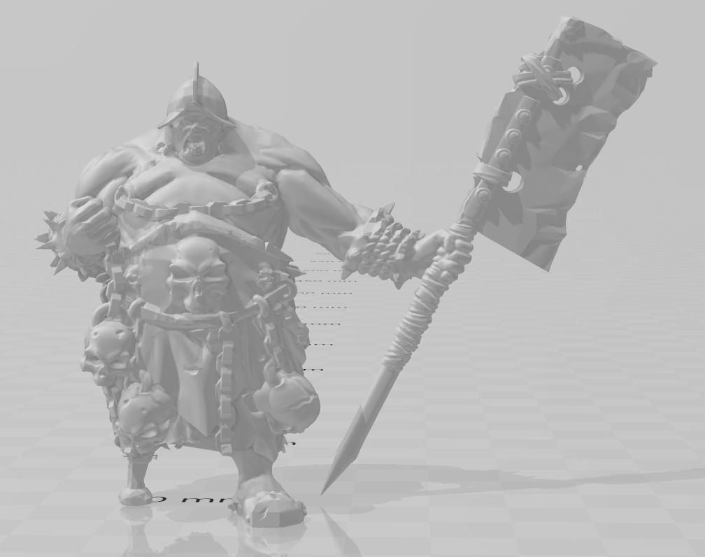 guts of iron - ogre maw tribe body guards 3D print model_8