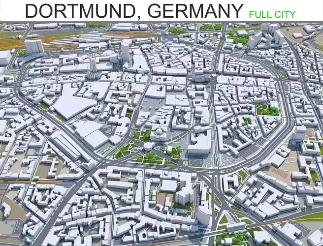 Dortmund City in Germany 45km