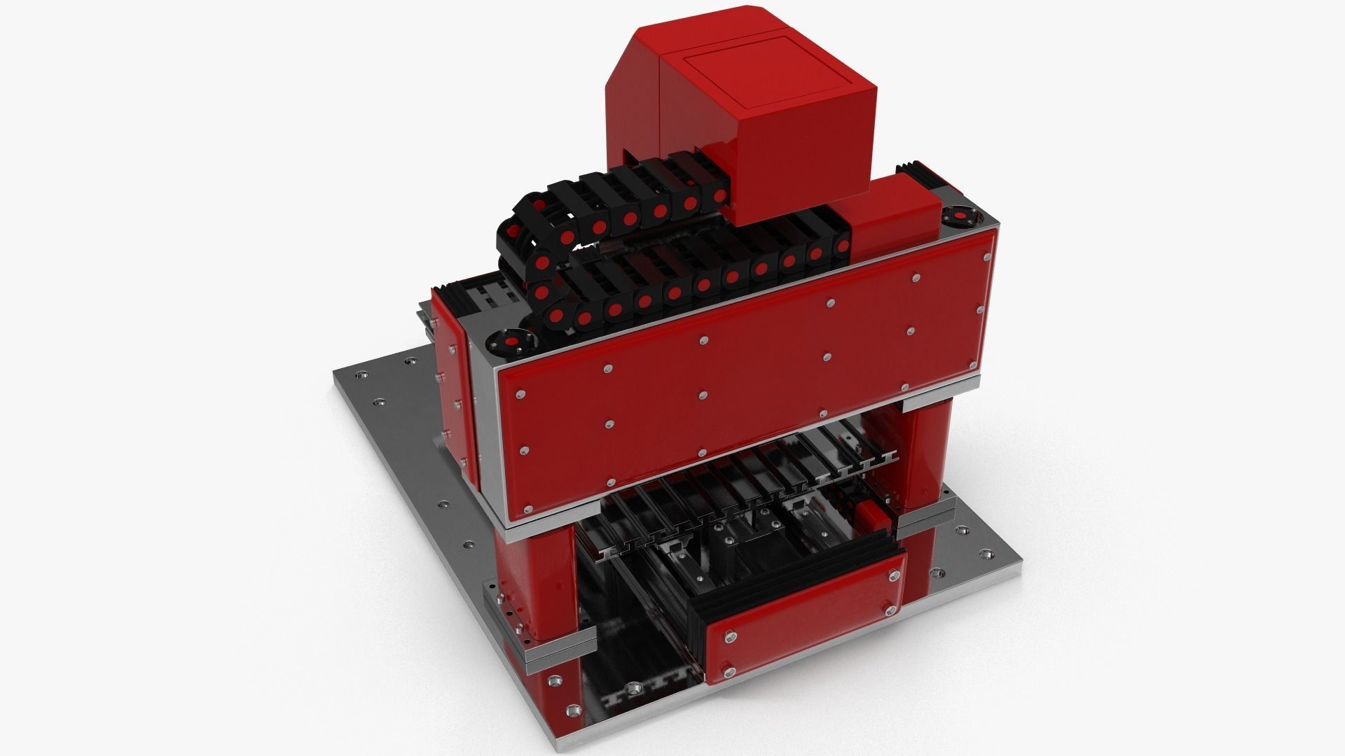 CNC Router Engraving Drilling Milling machine 3D model_5