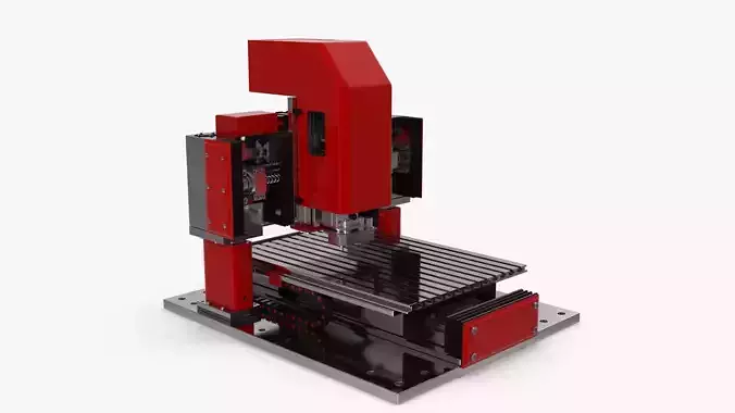 CNC Router Engraving Drilling Milling machine 3D model