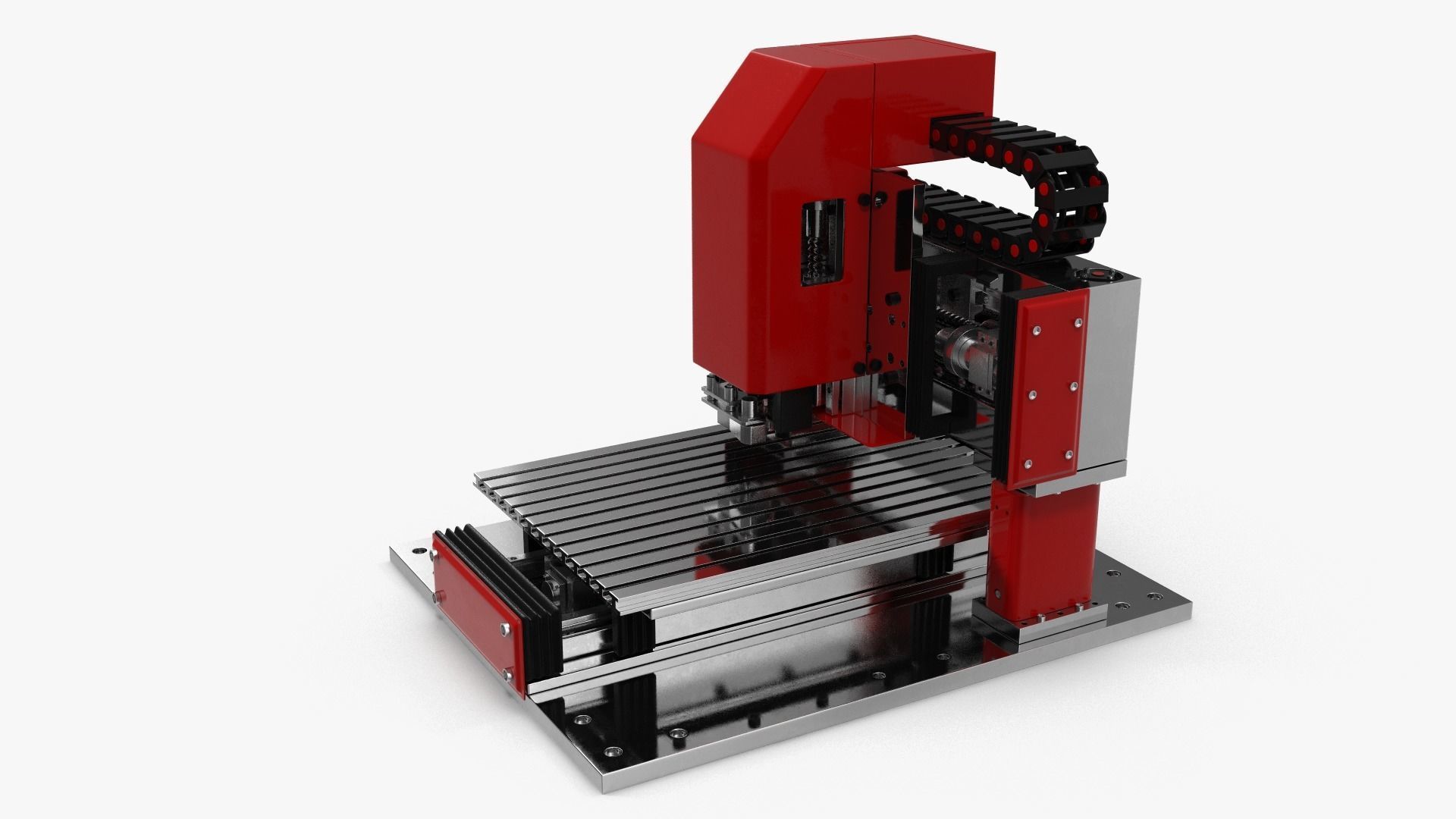 CNC Router Engraving Drilling Milling machine 3D model_3
