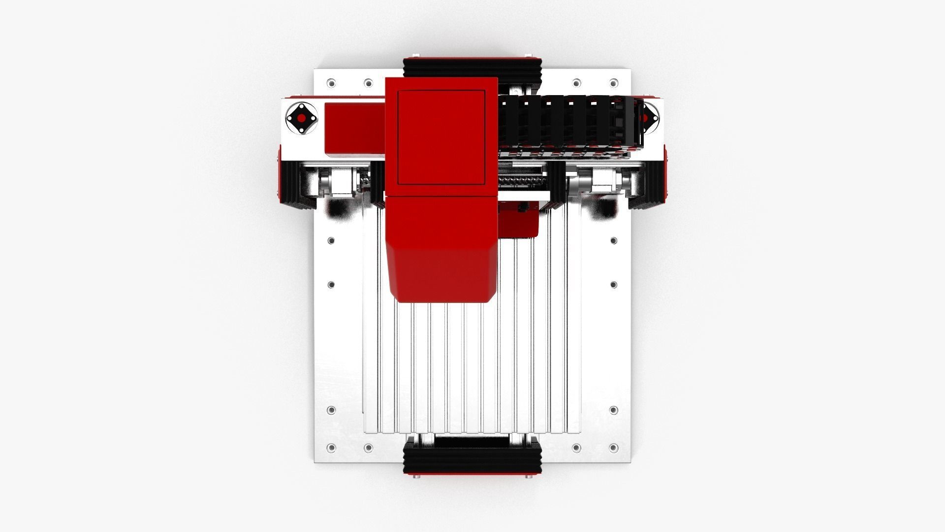 CNC Router Engraving Drilling Milling machine 3D model_10