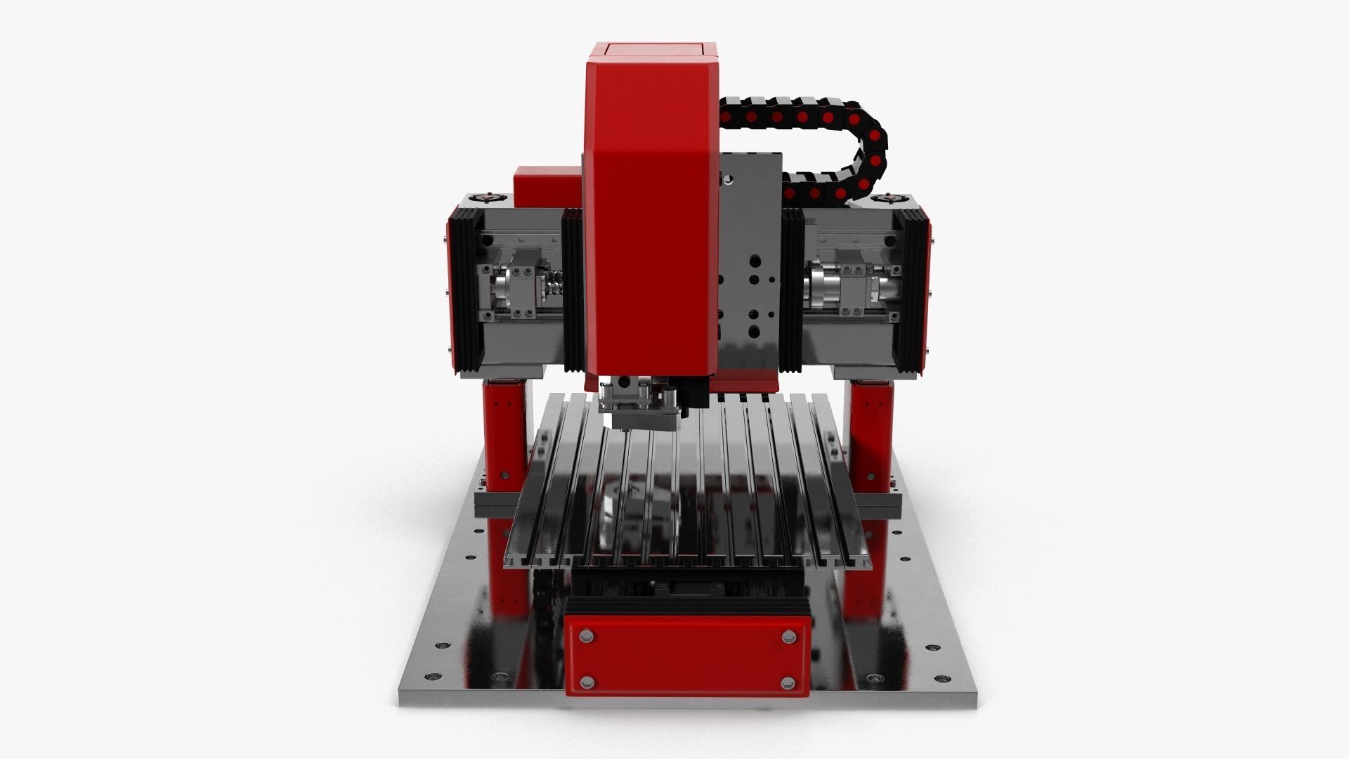 CNC Router Engraving Drilling Milling machine 3D model_1