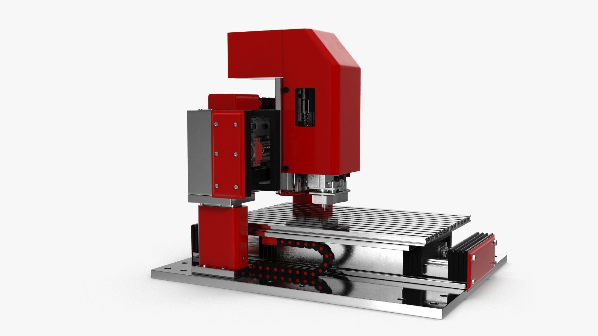 CNC Router Engraving Drilling Milling machine 3D model_8
