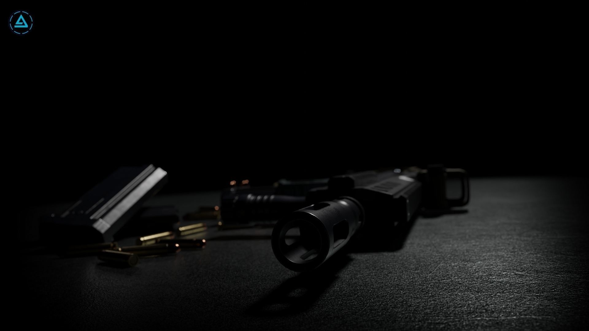 Weapon Pack Low-poly 3D model_116