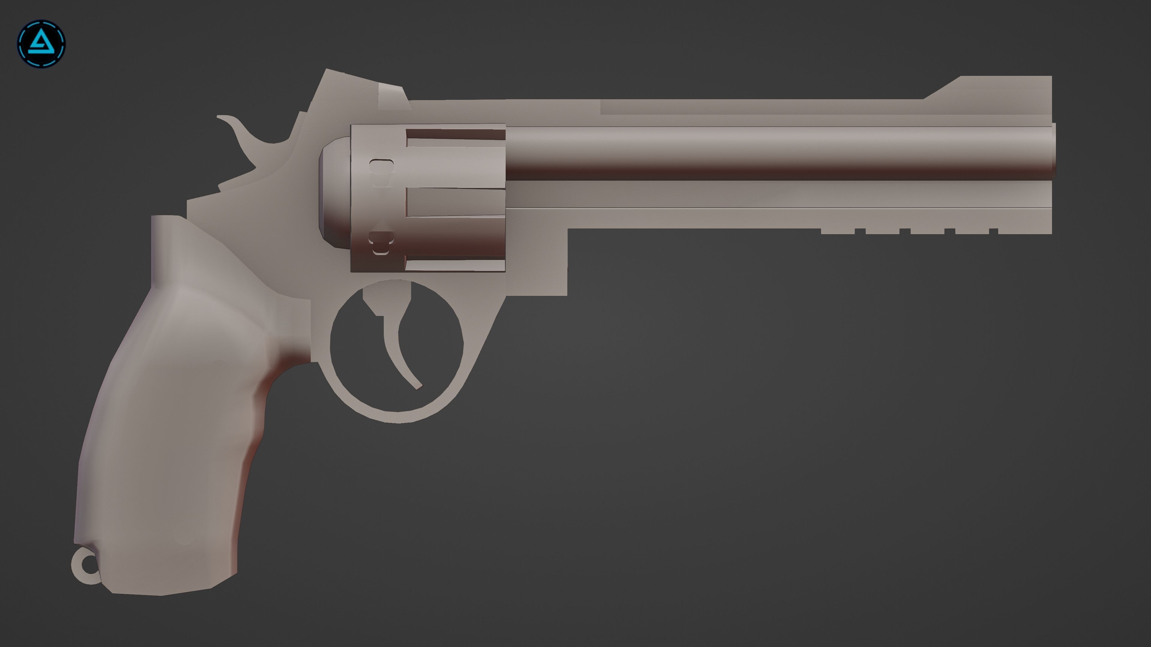 Weapon Pack Low-poly 3D model_47