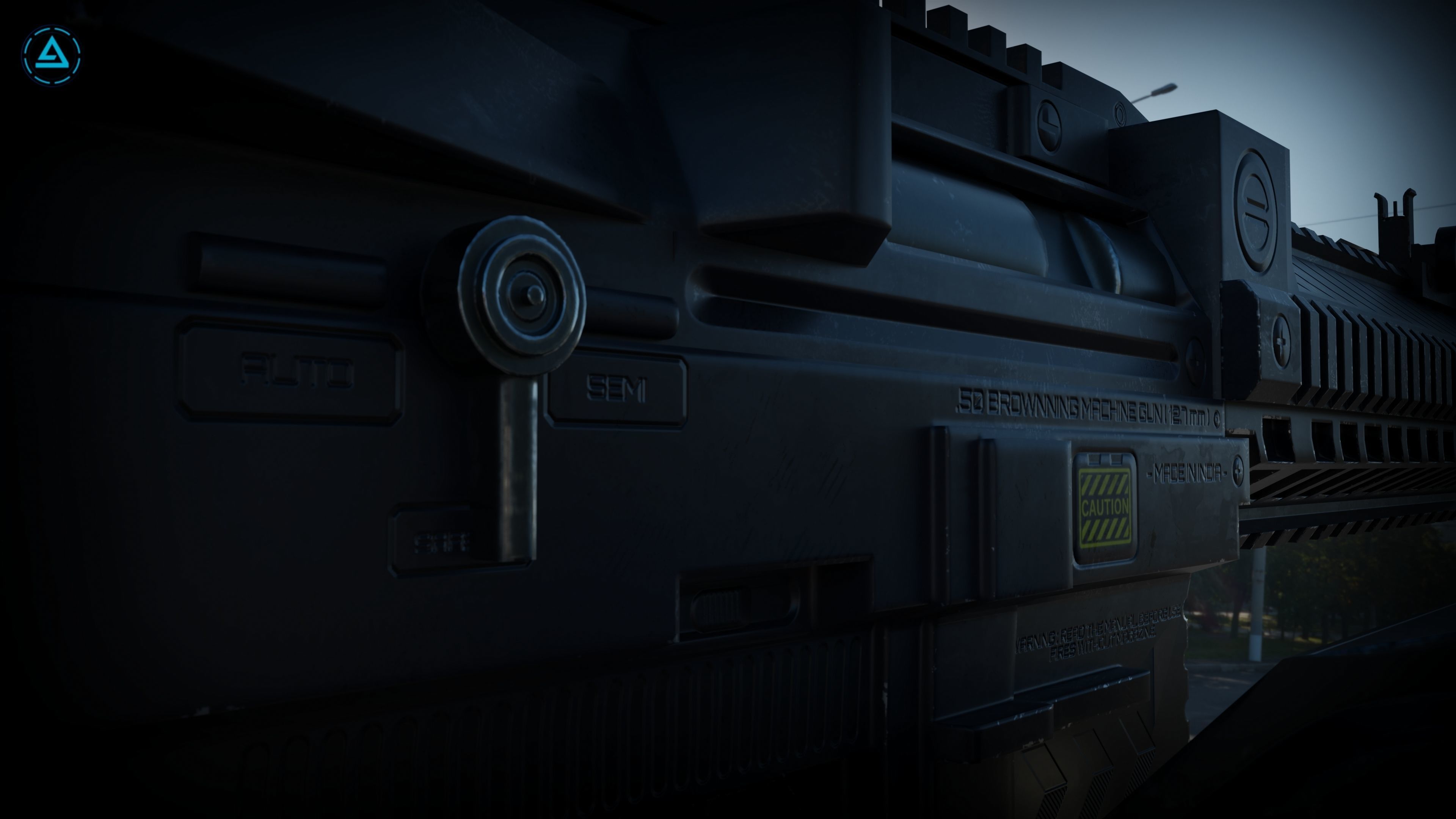 Weapon Pack Low-poly 3D model_84