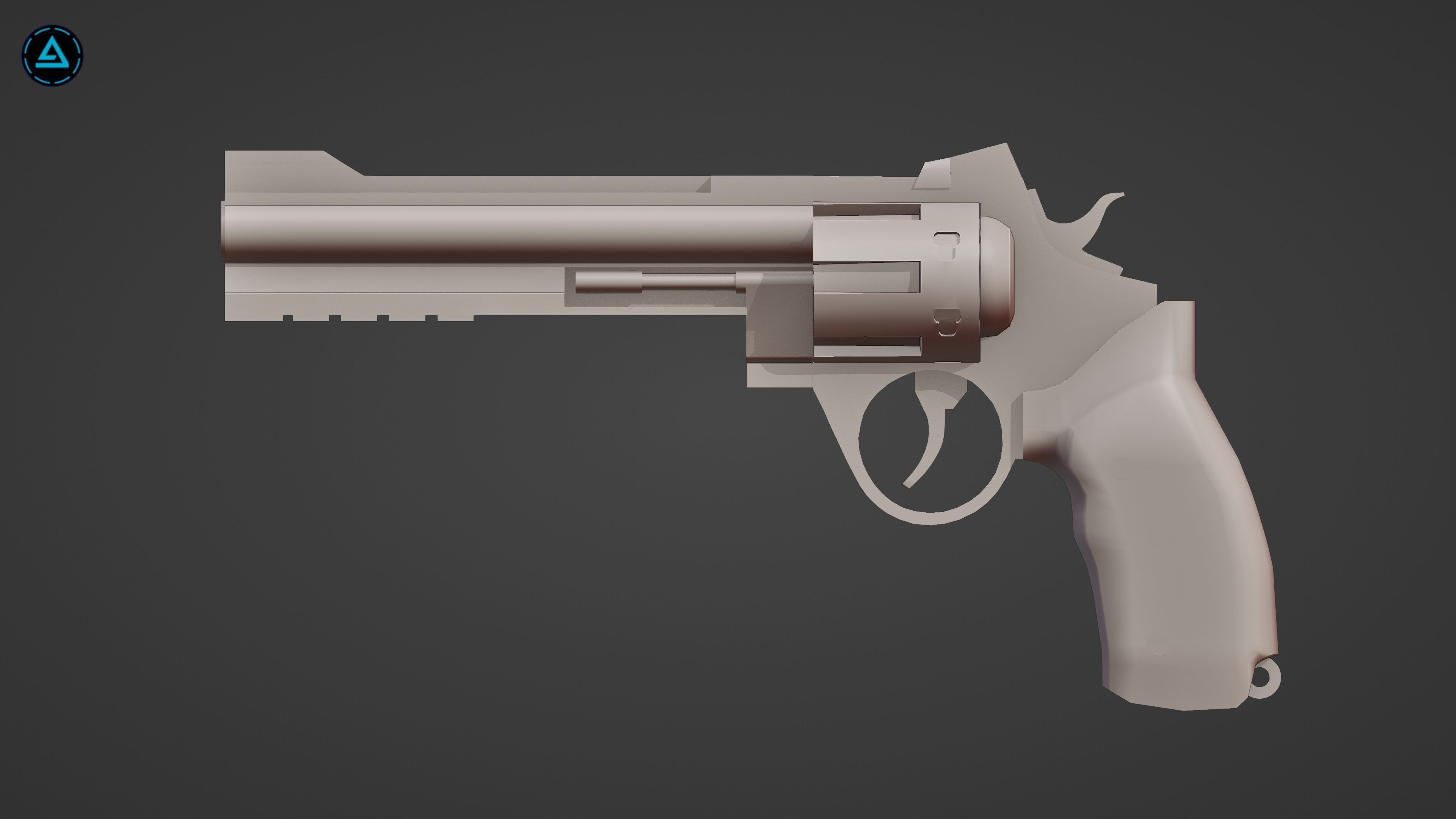 Weapon Pack Low-poly 3D model_45