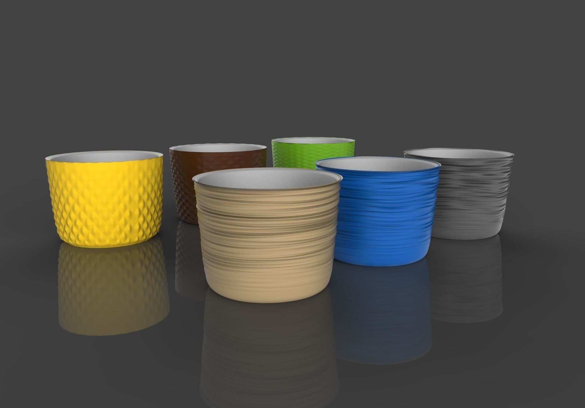 3d model of Pot holder for plants 3D print model_4