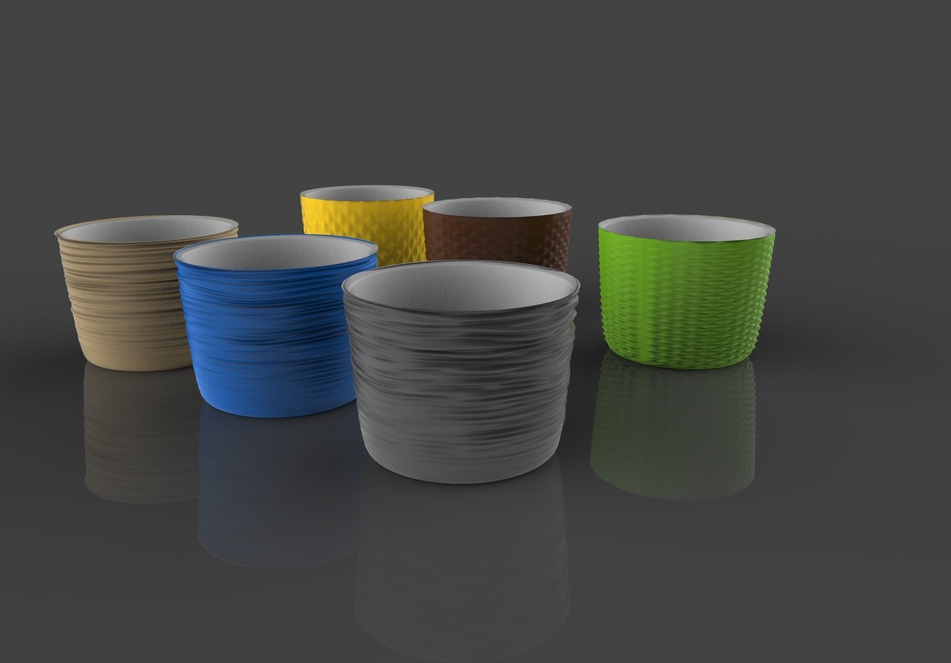 3d model of Pot holder for plants 3D print model_3