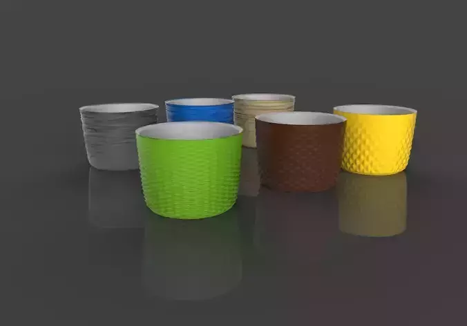 3d model of Pot holder for plants