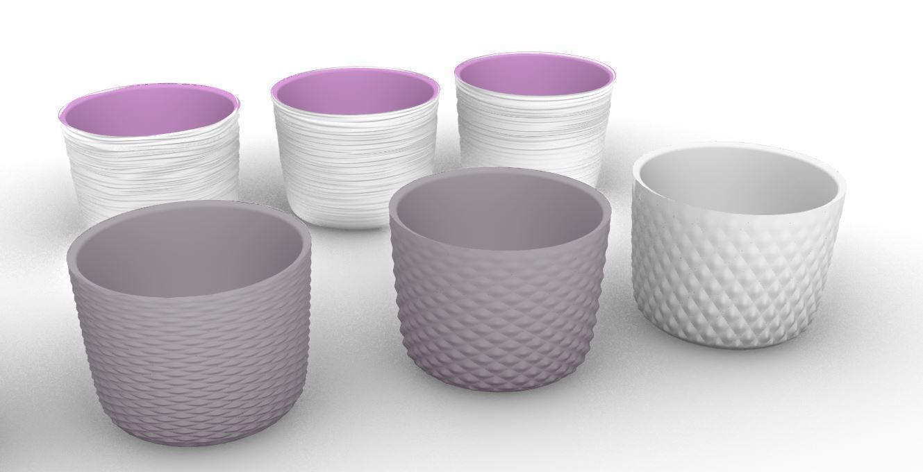 3d model of Pot holder for plants 3D print model_5