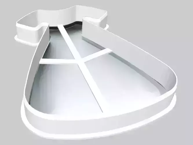 Dress Cookie Cutter 3D print model