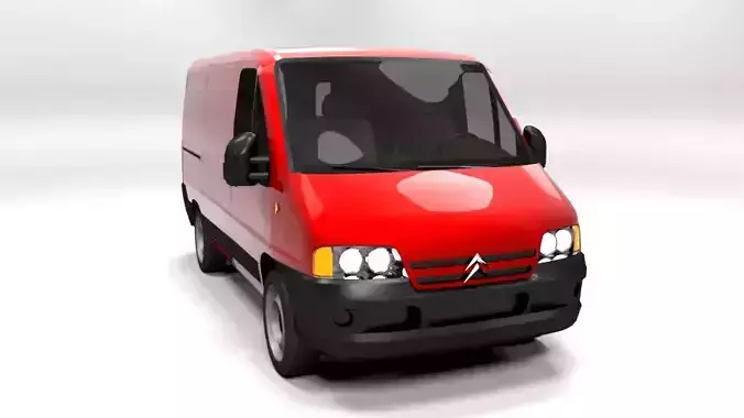 CITROEN JUMPER 2002 LOWPOLY