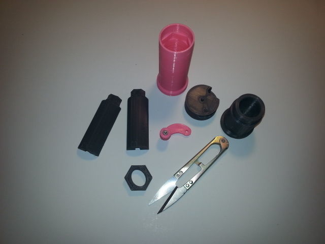 HERB GRINDER CUTTER 3D print model_8