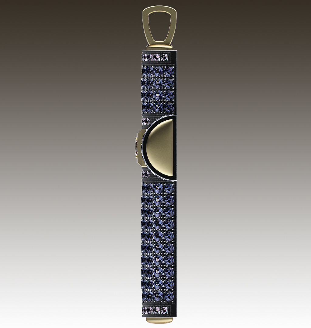 Cross Black and White 3D print model_3