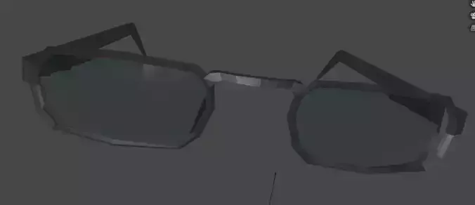 Wearable Lens Simple Free 3D model