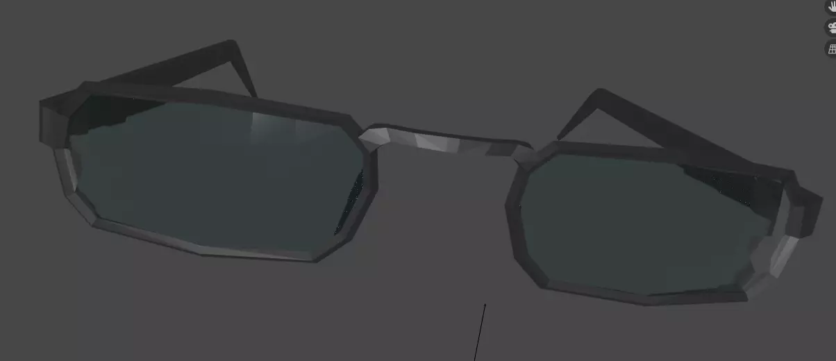 Wearable Lens Simple Free 3D model_0
