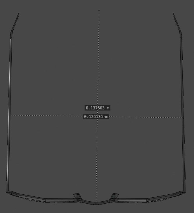 Wearable Lens Simple Free 3D model_3