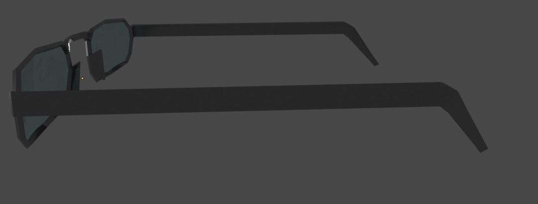 Wearable Lens Simple Free 3D model_2