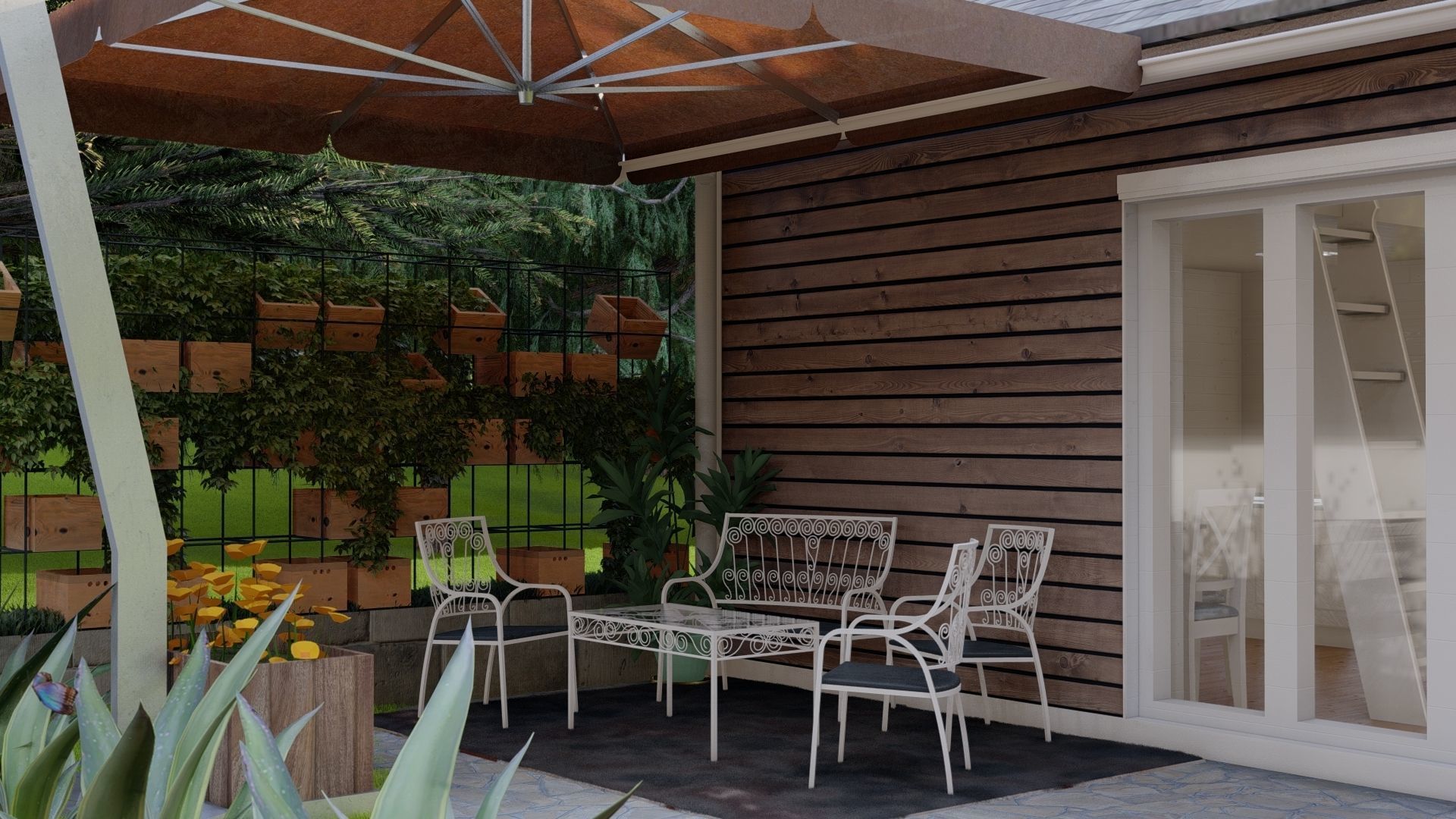 House - Exterior-Interior Scene 3D model 3D model_6