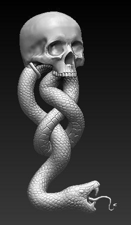 DARK MARK IN 3D 3D print model_2