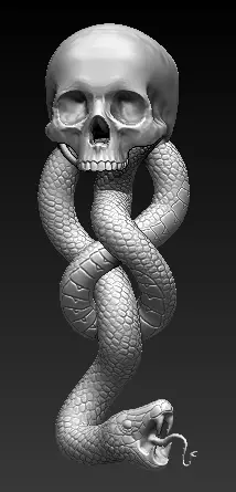 DARK MARK IN 3D 3D print model_0