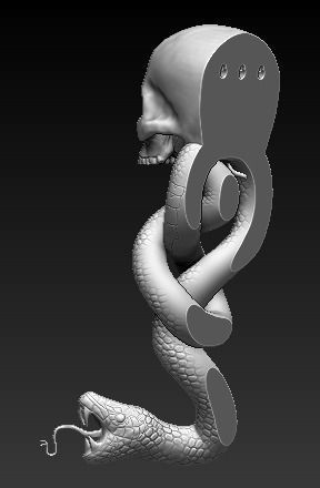 DARK MARK IN 3D 3D print model_3