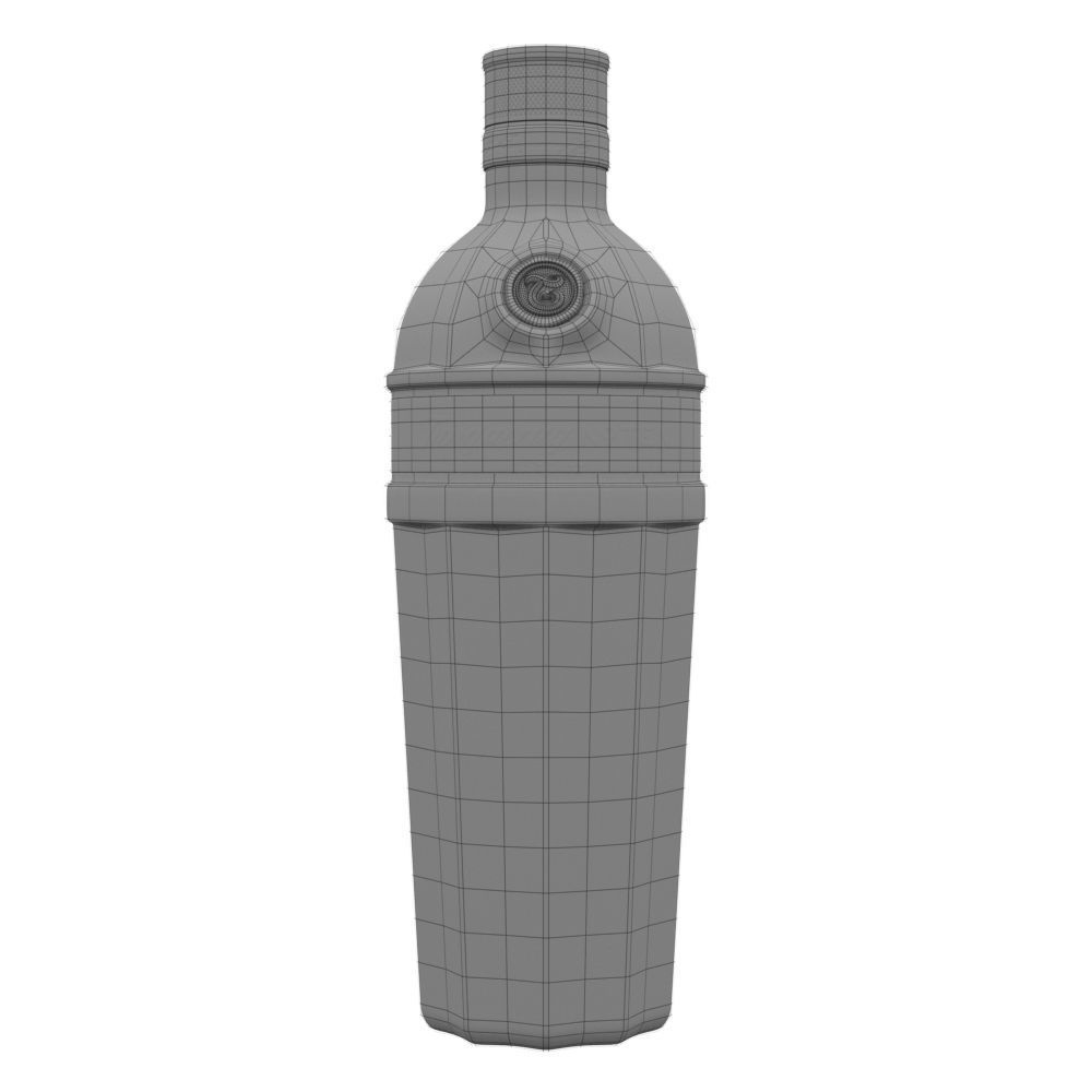 Tanqueray No 10 70cl Bottle 3D model_24
