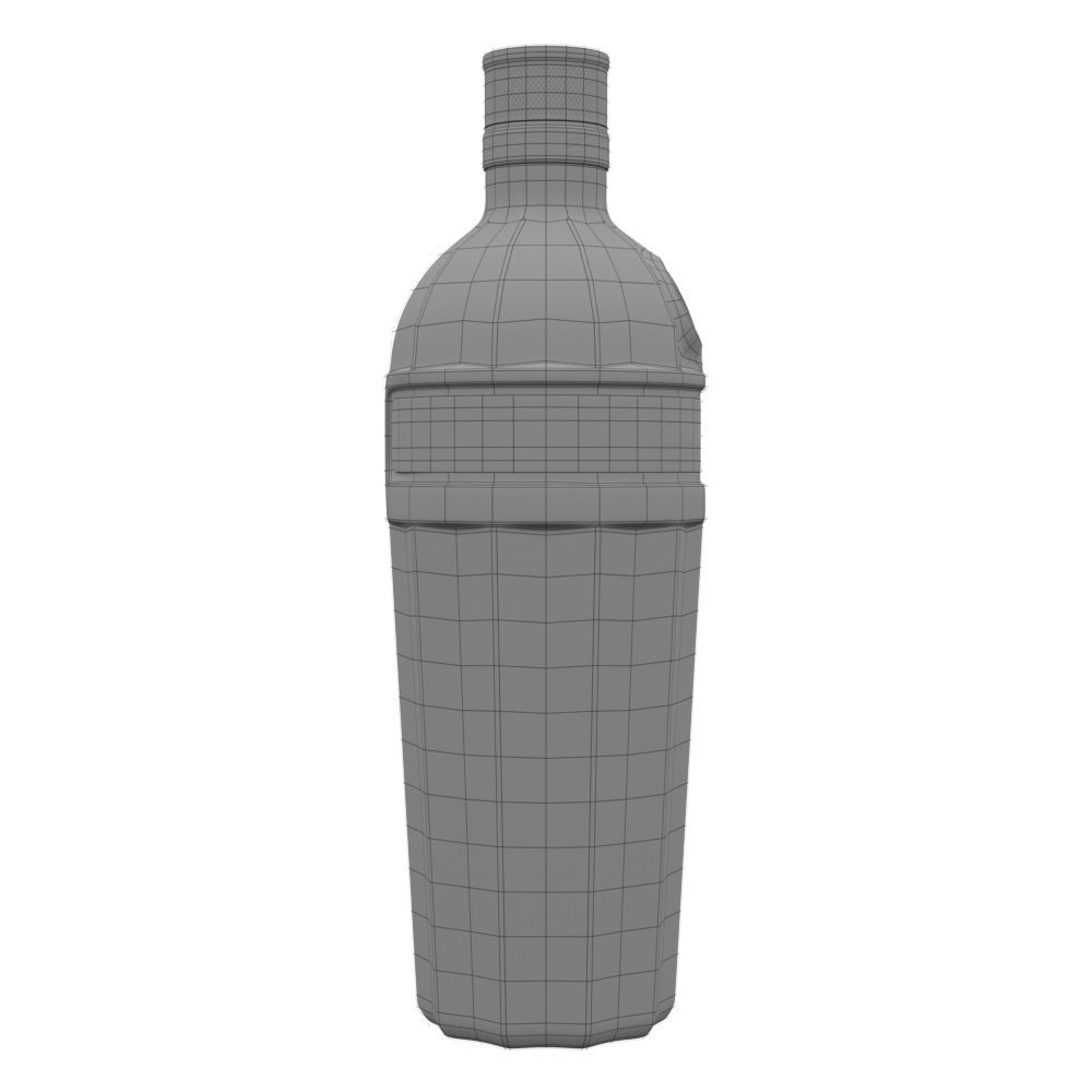 Tanqueray No 10 70cl Bottle 3D model_26