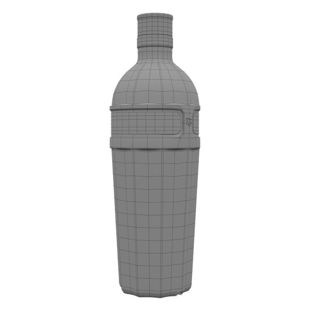 Tanqueray No 10 70cl Bottle 3D model_29