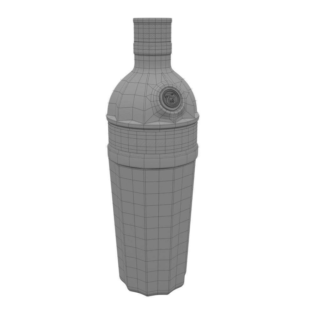 Tanqueray No 10 70cl Bottle 3D model_32