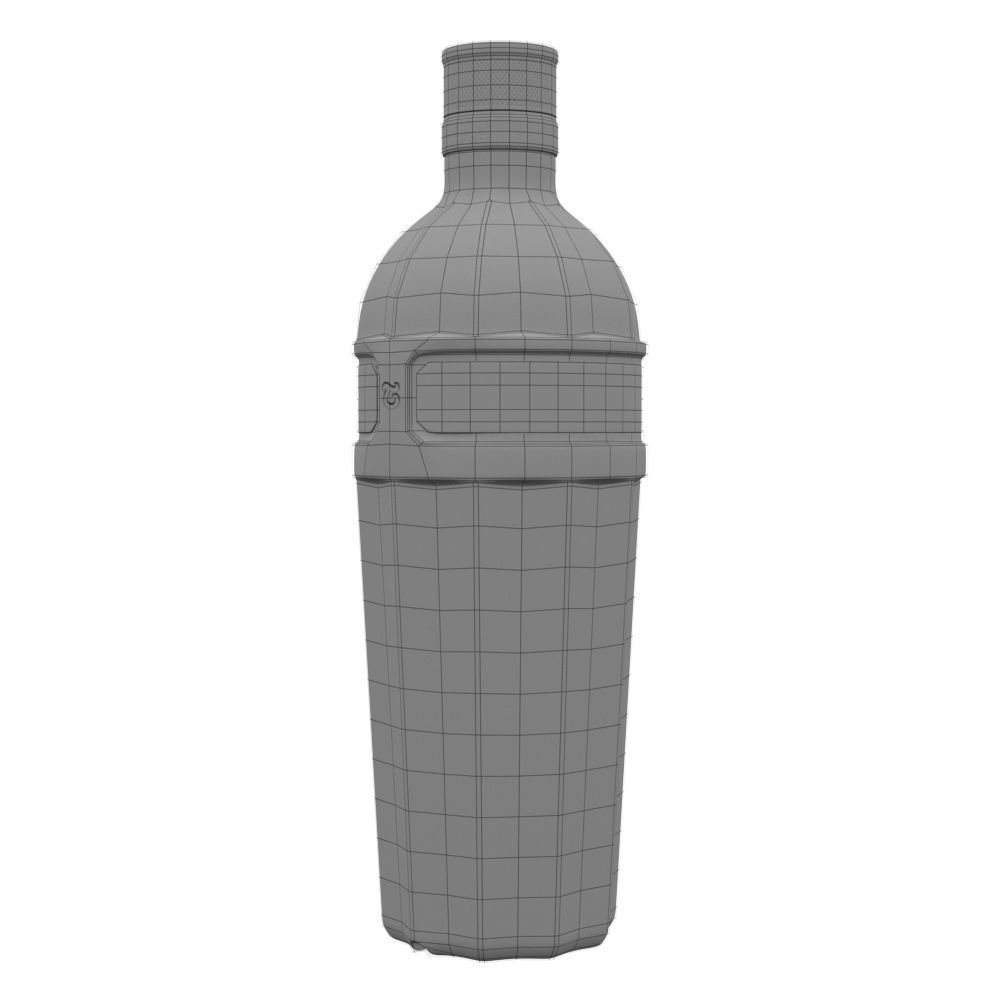 Tanqueray No 10 70cl Bottle 3D model_27